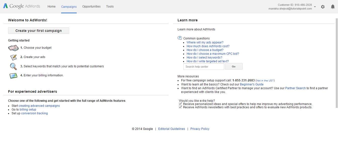 5-Step Google Adwords Tutorial To Be A Pro Search Marketer Google adwords tutorial