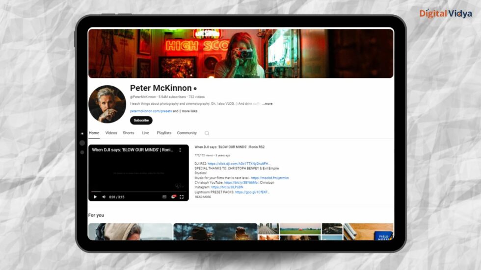 Peter Mckinnon Peter mckinnon engaging and inspirational visual storyteller