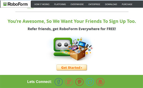 Top 10 Thank You Page Examples To Learn Lead Nurturing Roboform_thank_you_page