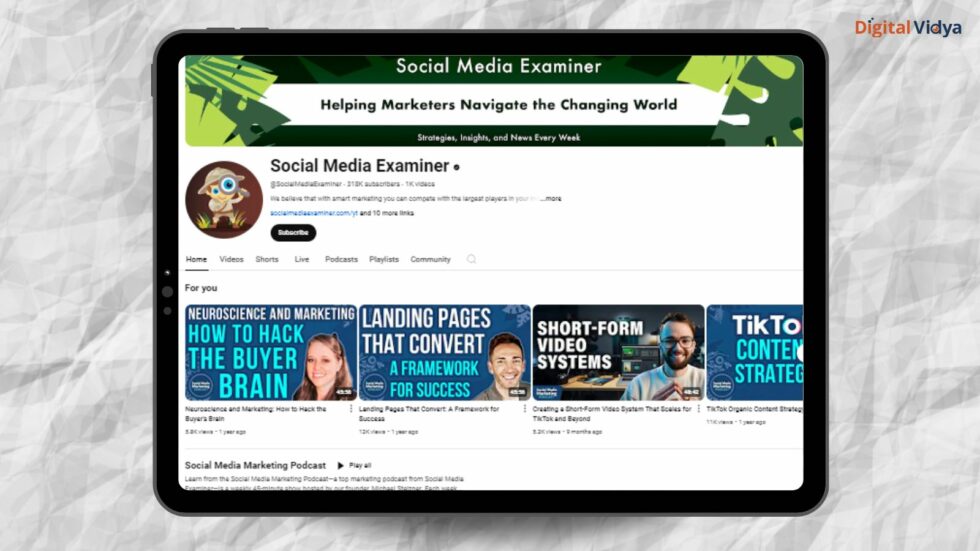Social Media Examiner Social media examiner youtube