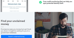 8 Important Guidelines Digital Marketers Use At Fintech Companies Creditkarma. Com homepage snippet