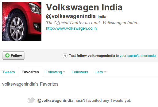 How Volkswagen India Practices Social Media: Case Study Volkswagen2