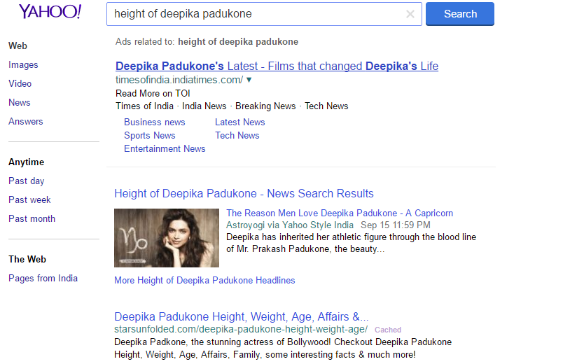 What Google Is Doing To Be A Search Giant? Yahoo-deepika