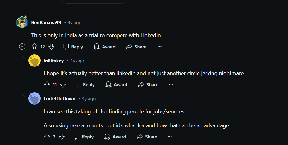 User Opinion On People Card Reddit users opinion and feedbacks about google people card