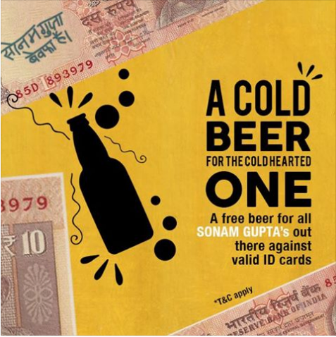 Sonam Gupta Viral: How Small Businesses Boosted Their Sales Sonam_gupta_beer-campaign