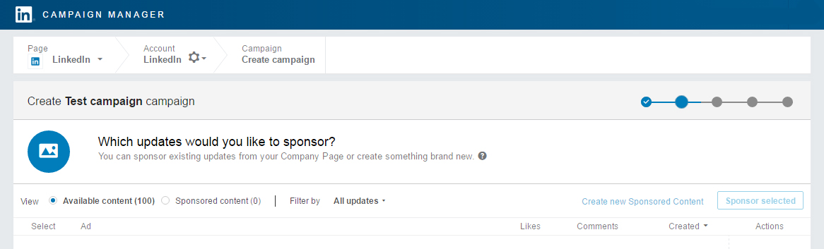 How To Create Linkedin Ads To Generate Sales? Create-sponsored-content-linkedin ads