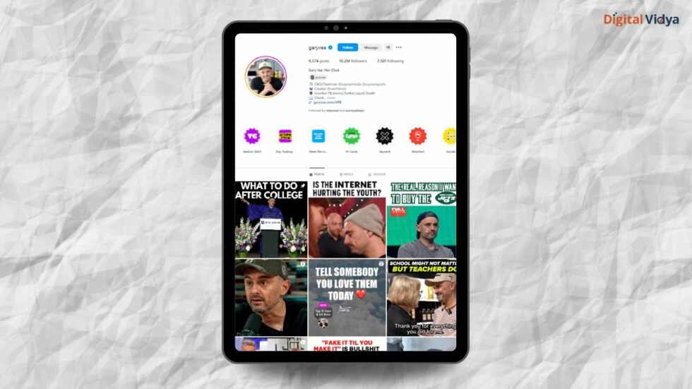 Gary Vee Gary vee strategic marketing maven