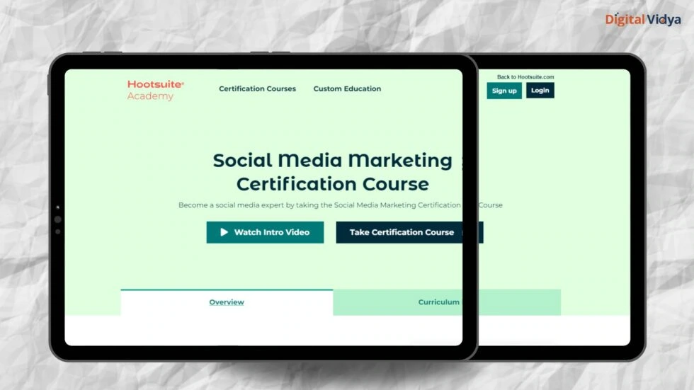 Hootsuite Academy Hootsuite academy social media marketing course