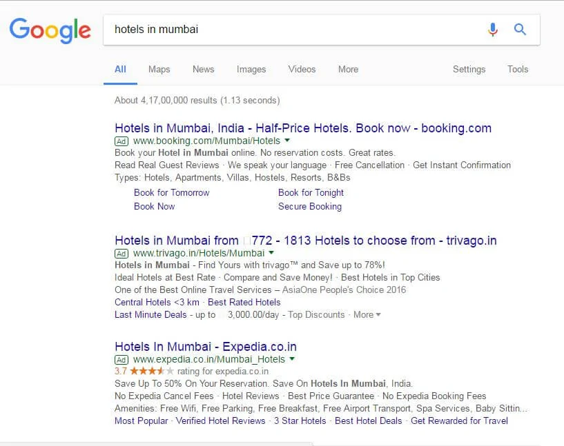 9 Tips To Promote Your Business Online - Digital Vidya Hotels in mumbai in search results
