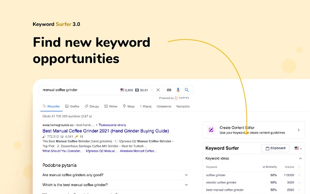 25 Best Google Chrome Extensions For Digital Marketers Keyword surfer