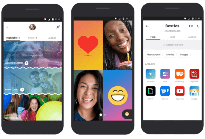 Skype'S Highlights Is Snapchat Story'S Influenced Avatar Skpye snapchat