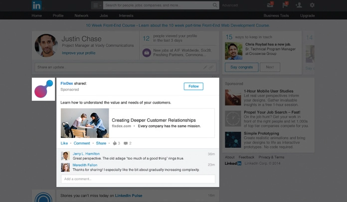 How To Create Linkedin Ads To Generate Sales? Sponsored-content