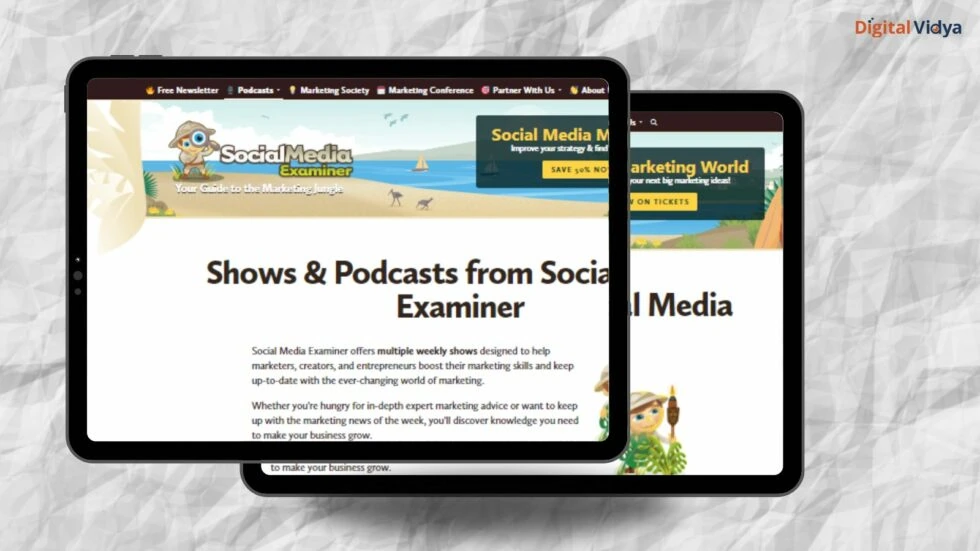 The Social Media Examiner Show The social media examiner show podcast and youtube